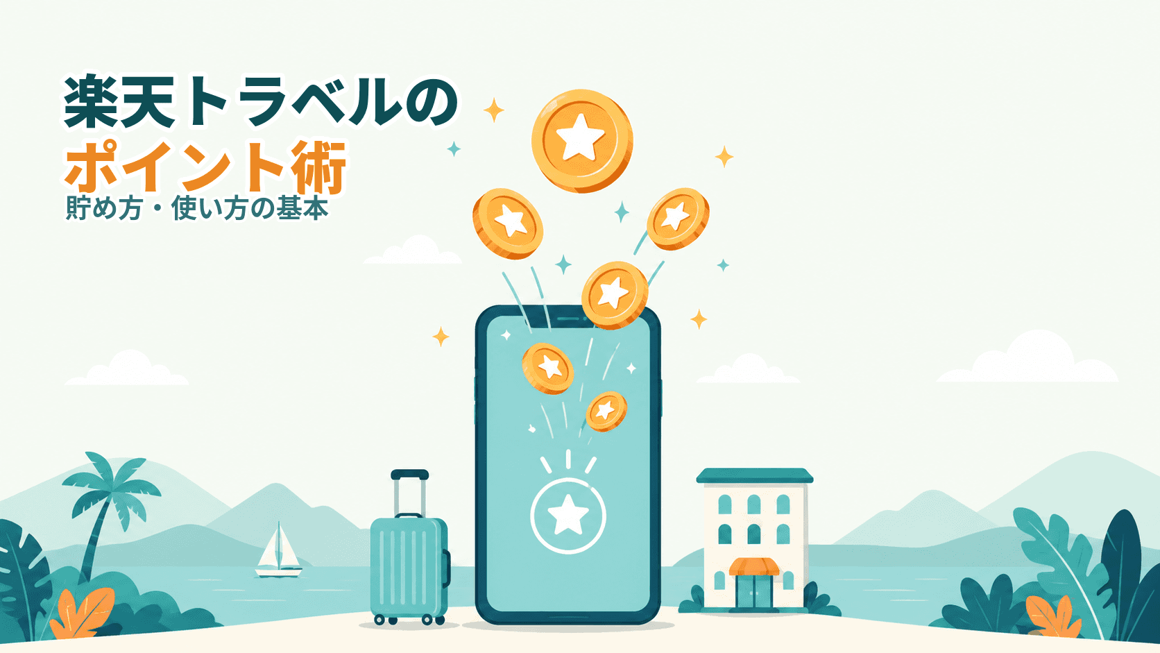 楽天トラベルのポイントを最大化する使い方|貯め方・使い方の基本